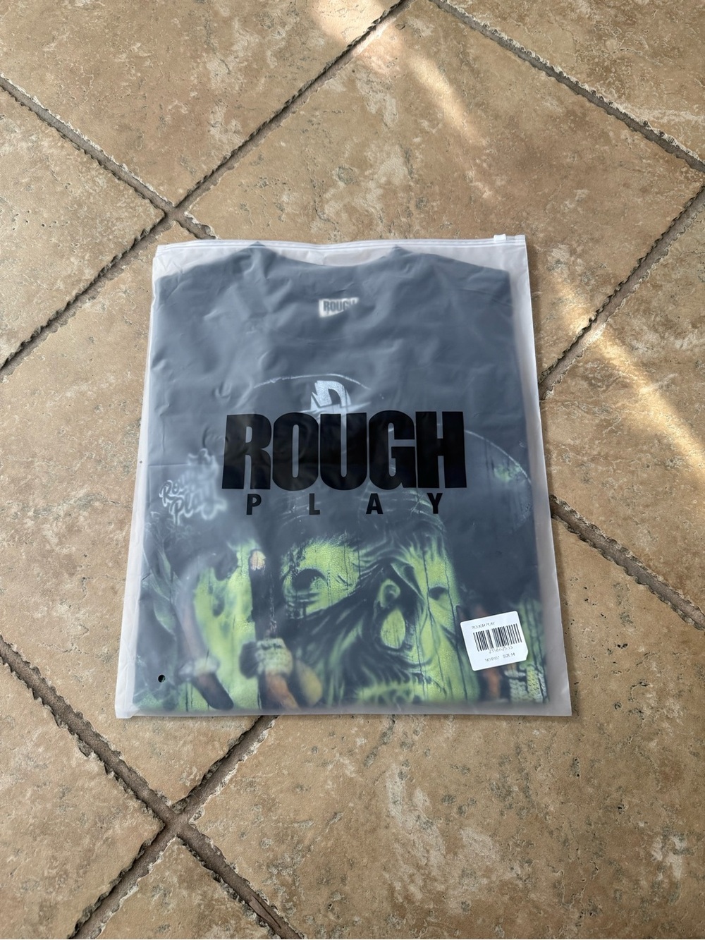 Black Rough Play T-Shirt - Picture 5 of 5